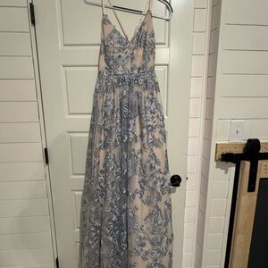 Elegant Floral Maxi Dress